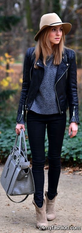 How To Wear A Leather Jacket With Jeans 2019-2020