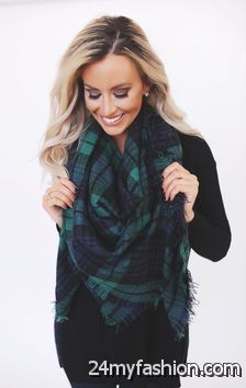 How To Wear A Plaid Scarf 2019-2020