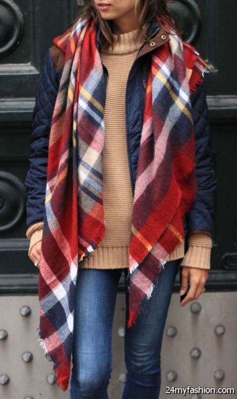 How To Wear A Scarf With A Jacket 2019-2020