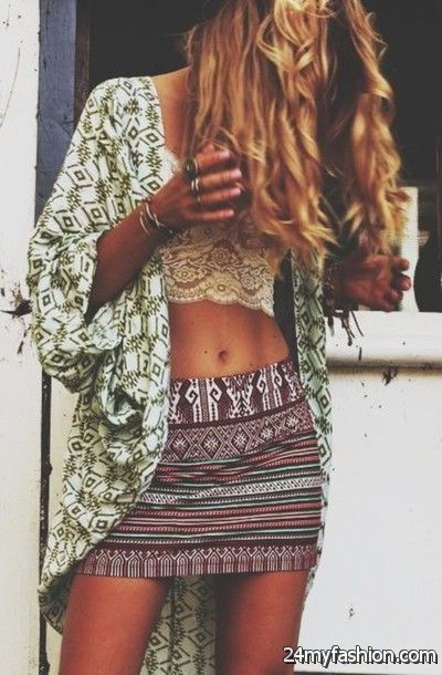 How To Wear Boho And Hippie Skirts 2019-2020