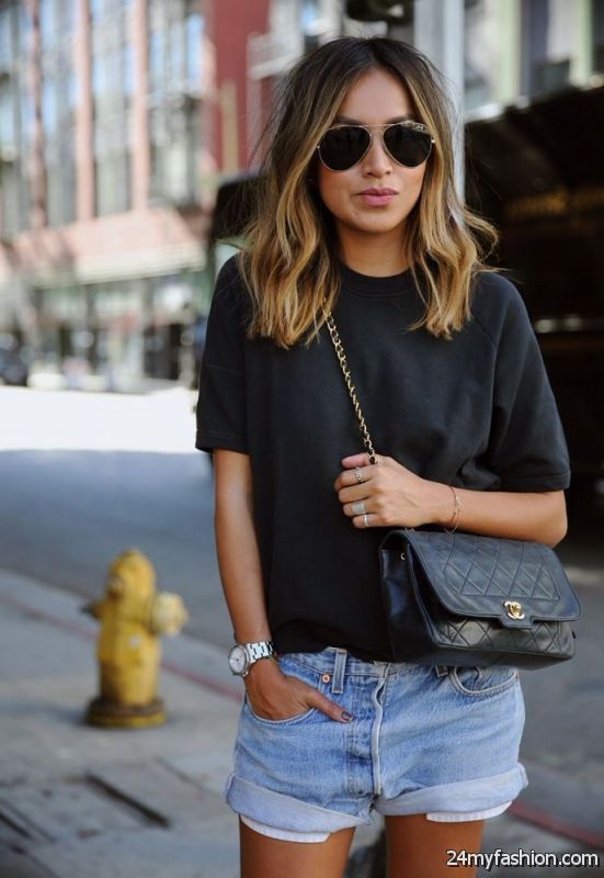 How To Wear: Denim Shorts for Women 2019-2020