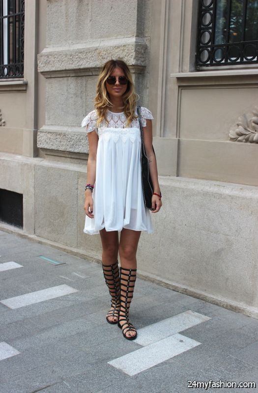 How To Wear Gladiator Sandals (Outfit Ideas) 2019-2020