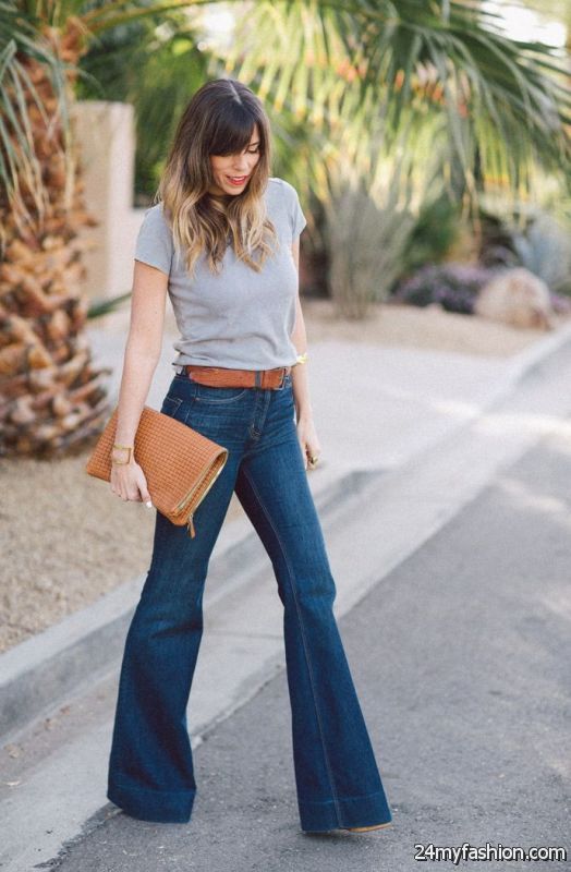 How To Wear High Waisted Jeans (Outfit Ideas) 2019-2020