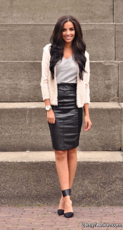 How To Wear Knee Length Pencil Skirts 2019-2020