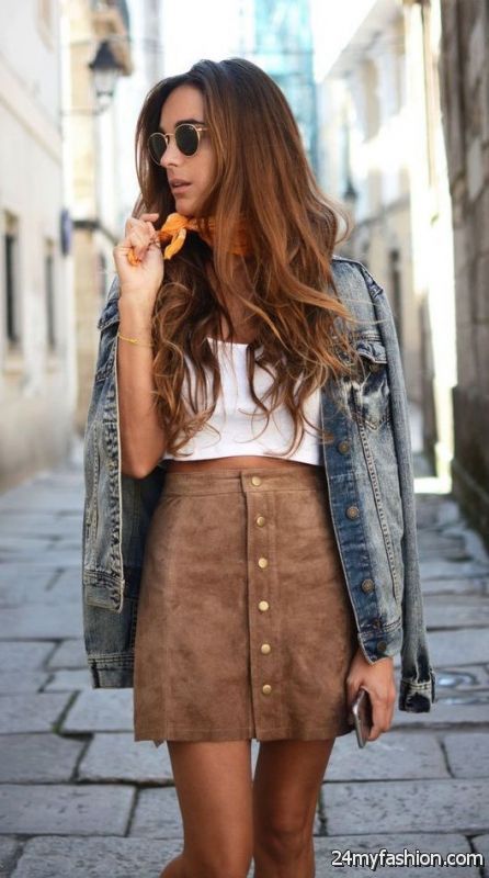 How To Wear Mini Skirts - 15 Outfit Ideas 2019-2020
