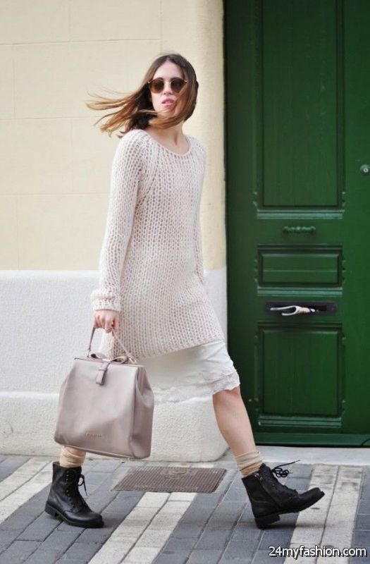 Knitted Dresses Outfit Ideas 2019-2020