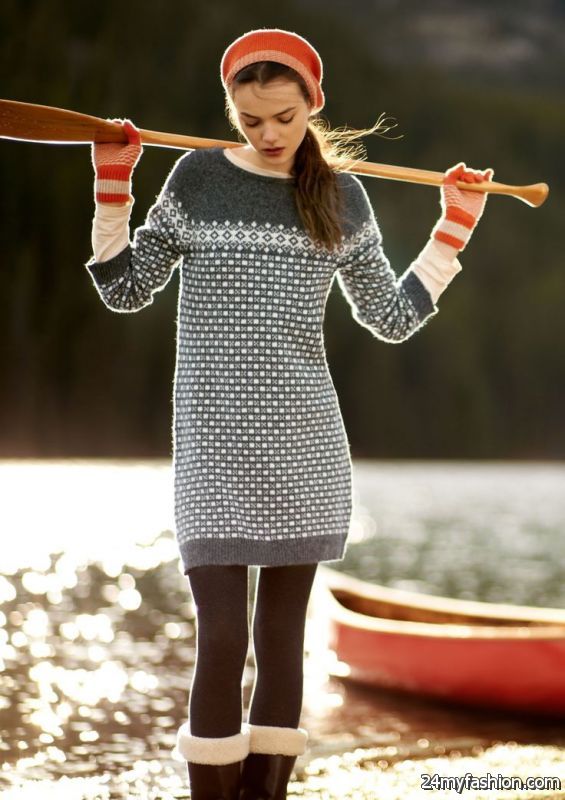 Knitted Dresses Outfit Ideas 2019-2020