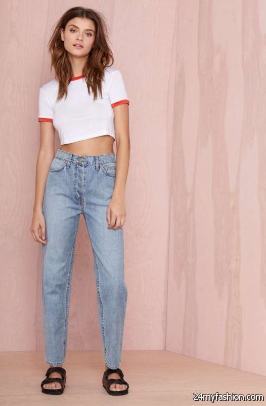 Mom (High Waisted) Jeans Outfit Ideas 2019-2020