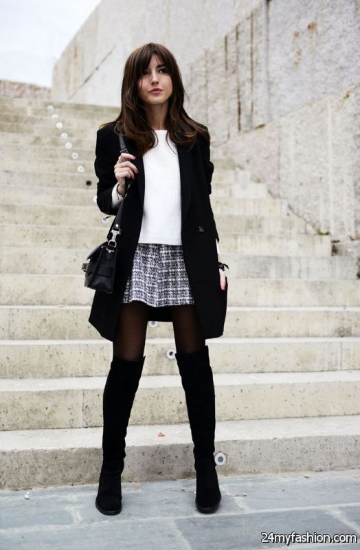 Office Skirts Combinations And Work Outfit Ideas 2019-2020
