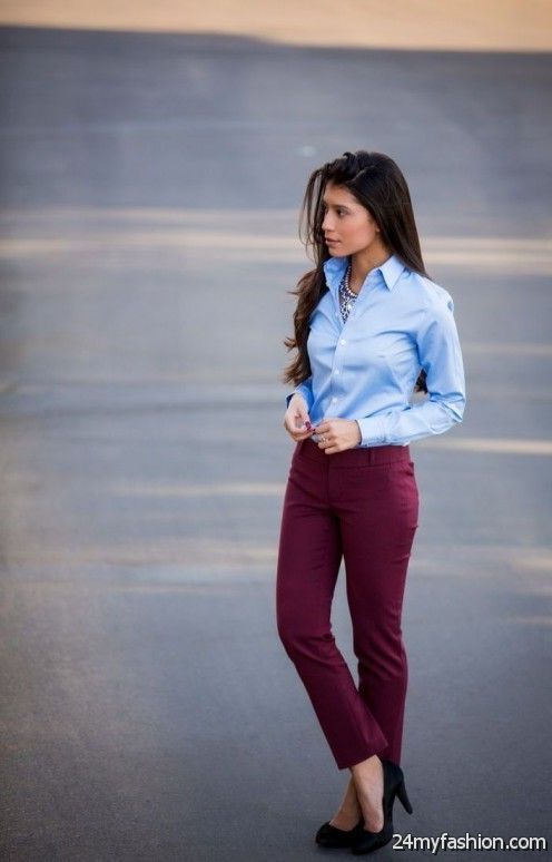 Office Wear Ideas And Work Pants For Women 2019-2020