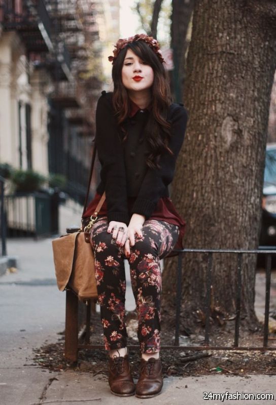 Outfit Ideas With Floral Pants 2019-2020