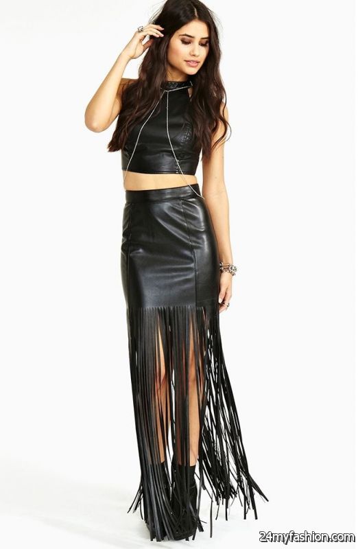 Outfit Ideas With Fringe Skirts 2019-2020