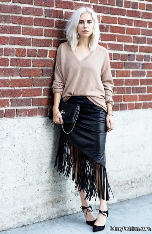 Outfit Ideas With Fringe Skirts 2019-2020