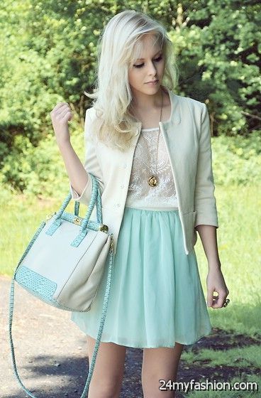 Pastel Skirts And How To Style Them 2019-2020