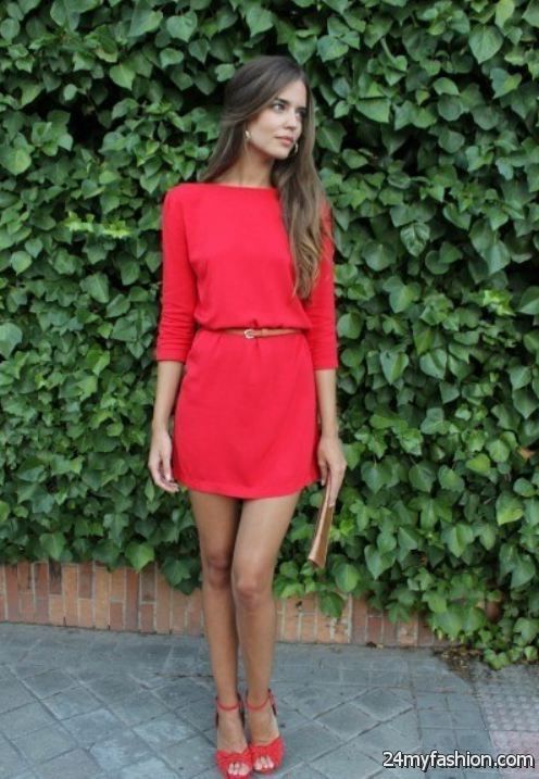 Red Dresses Styling Tips 2019-2020