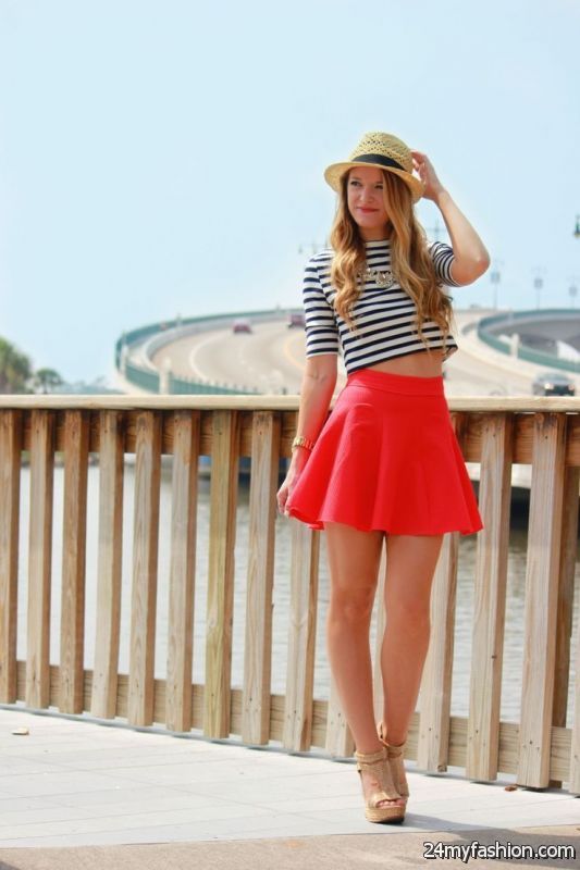 Red Skirts Designs And How To Wear Them 2019-2020