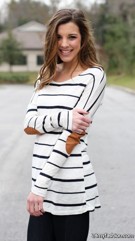 Striped Top Outfits For Women 2019-2020