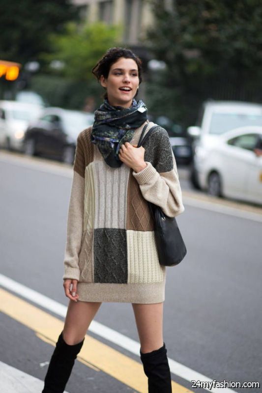 Style Ideas How To Wear Sweaters on The Streets 2019-2020