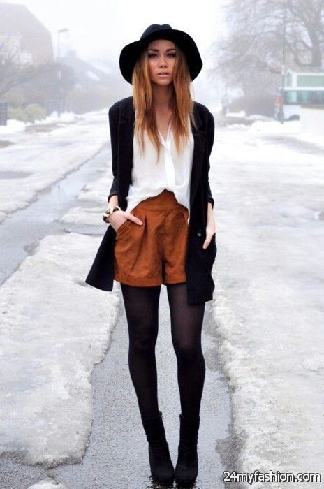 Suede Shorts Outfit Ideas 2019-2020