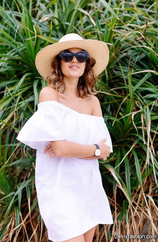 The 17 Best Ways To Wear Your Off Shoulder Dress 2019-2020