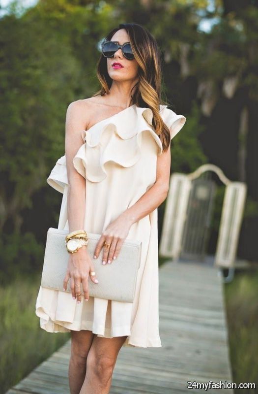 The Best One Shoulder Dresses Styles 2019-2020