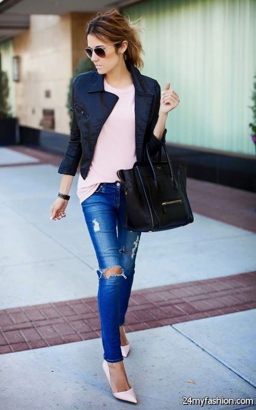 Ways To Wear A Leather Jacket For Women 2019-2020