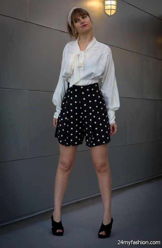 What To Wear With Polka Dot Outfits 2019-2020