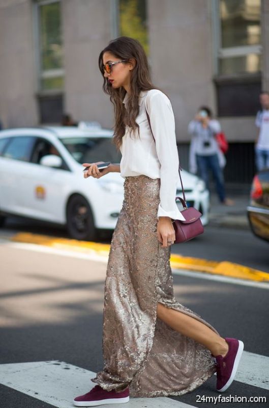 What To Wear With Sequin Skirts 2019-2020