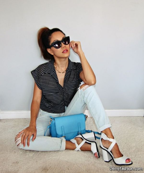What to Wear With Block Heel Sandals 2019-2020