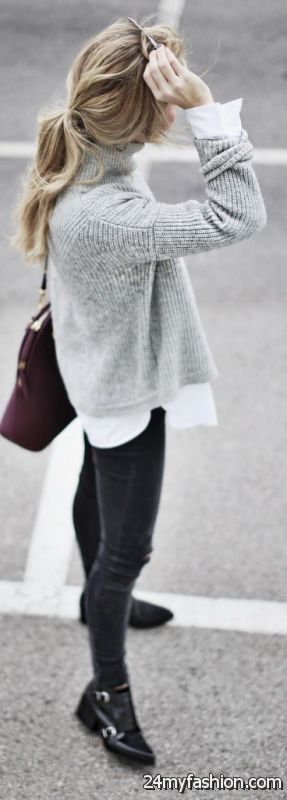 Women’s Ribbed Knit Sweaters 2019-2020