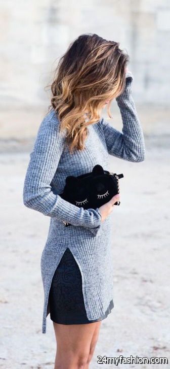 Women’s Ribbed Knit Sweaters 2019-2020