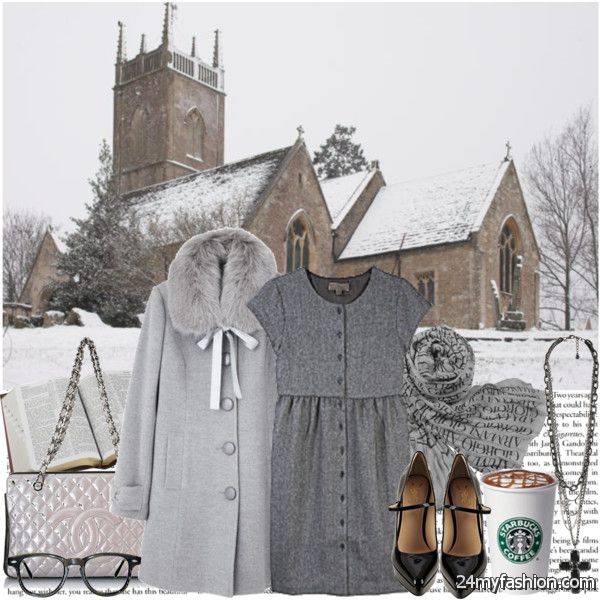 60 Old Women Church Style For Winter 2019-2020
