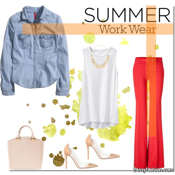 If You Are Lady In 40, Then I Advice To Try On These Summer Work Outfits 2019-2020