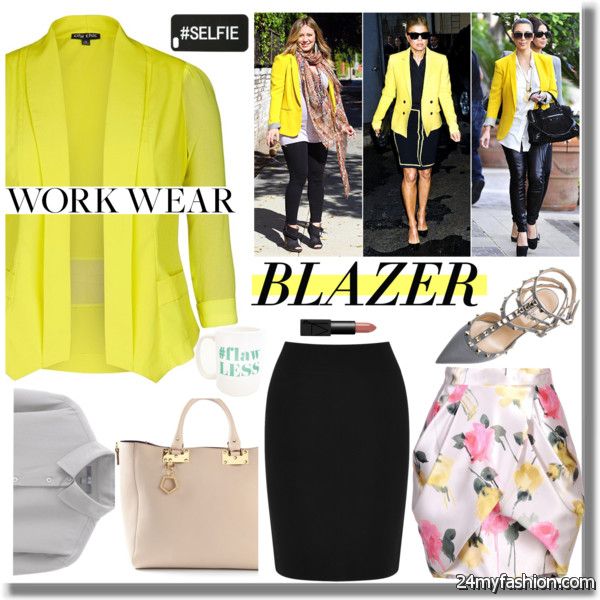 14 Ways To Wear Yellow Blazers 2020-2021