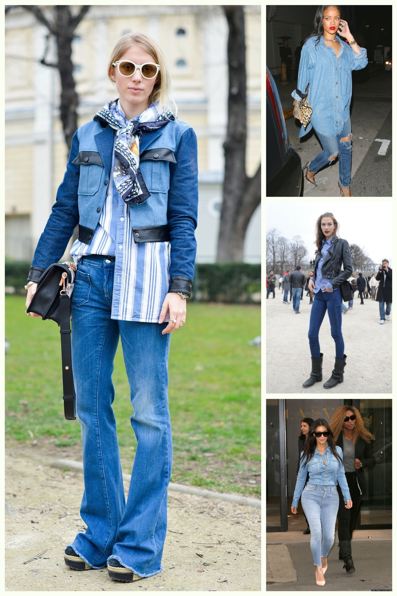 Double Denim Looks For Women To Try This Fall 2020