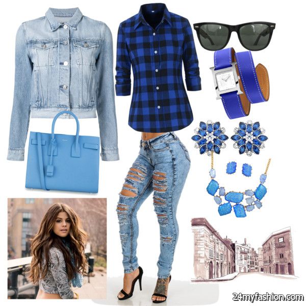 Blue Bags Outfit Ideas To Copy Now 2020-2021