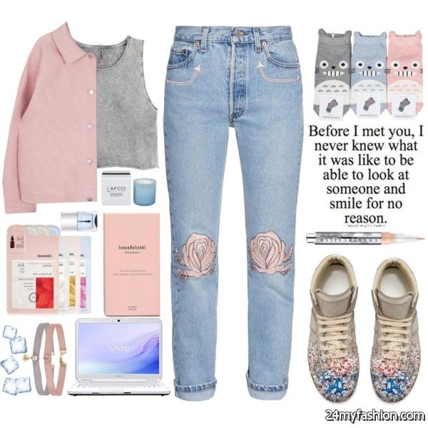 Boyfriend Jeans And Sneakers Outfit Ideas 2020-2021