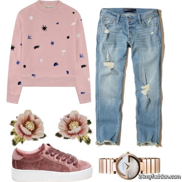 Boyfriend Jeans And Sneakers Outfit Ideas 2020-2021