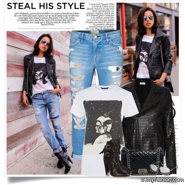 How To Wear Leather Jackets With Boyfriend Jeans 2020-2021