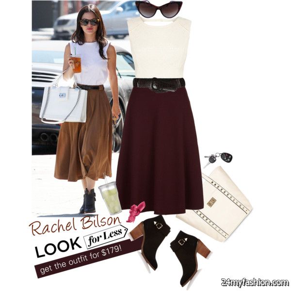 Midi Skirts With Ankle Boots: Simple And Easy To Copy Looks 2020-2021