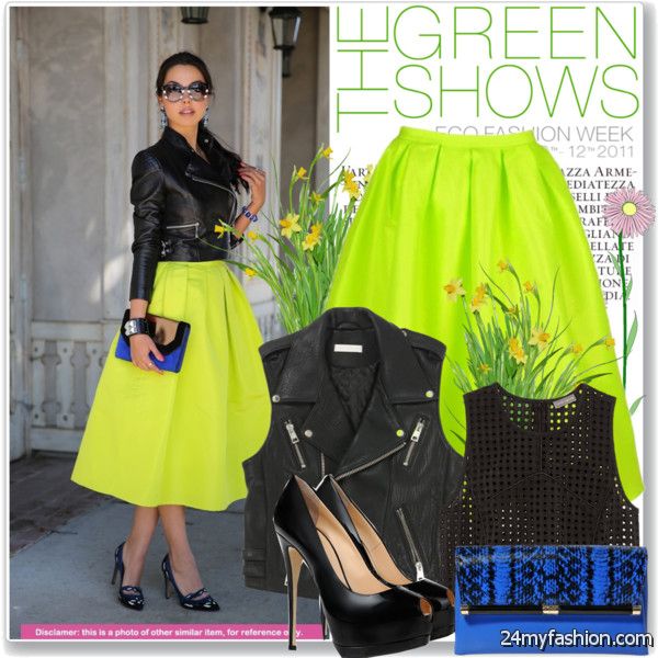 Neon Skirts Trend How To Wear Them 2020-2021