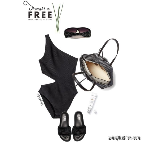What To Wear With Black One Piece Swimsuits 2019-2020