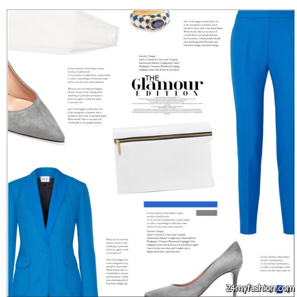 What To Wear With Blue Blazer For Women 2020-2021