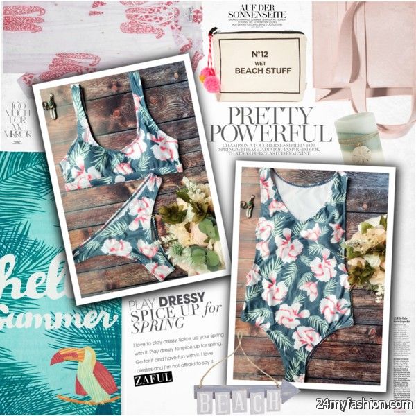 What To Wear With Floral Swimwear 2019-2020