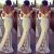 Cool USA Women Formal Wedding Bridesmaid Long Evening Party Prom Gown Cocktail Dress 2018 2019