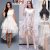 Amazing Women’s Formal Lace Dress Prom Evening Party Cocktail Bridesmaid Wedding Gown US 2018