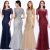 Awesome Ever-pretty US Plus Size Mermaid Formal Party Dress Sequins Celebrity Prom Gowns 2018 2019