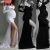 Awesome US Pregnant Women Off Shoulder Maternity Dress Photography Prop Photo Long Gown 2021