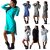 Awesome Womens Hooded Sweatshirt Hoodie Dress Long Sleeve Casual Top Jumper Midi Dresses 2021
