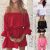 Awesome Womens Off Shoulder Ruffle Mini Dress Summer Holiday Beach Party Casual Sundress 2021